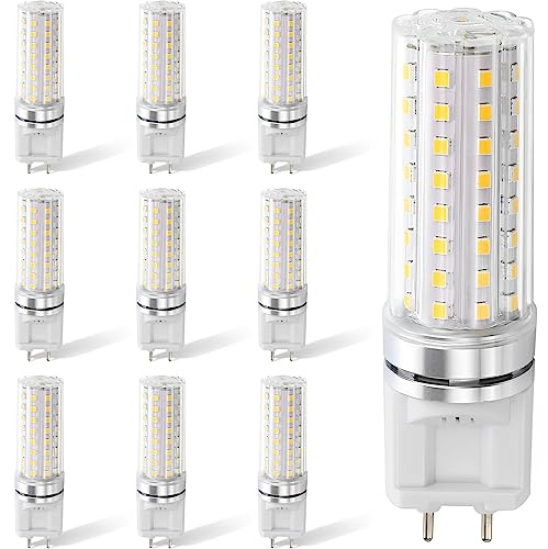 PAZWAHF G12 LED Bulb 15 Watt 2250 Lumens G12 Light Source G12 Bi-Pin Base LED Corn Light Bulb (150 Watt Halogen Equivalent) AC 85V-265V, Not-Dimmable (10 PCS)