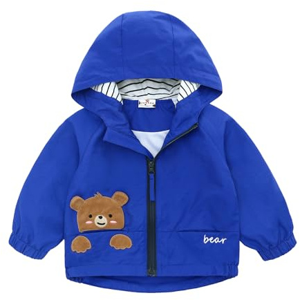 famuka Bébé garçon Blousons Manteaux et blousons Le printemps L'automne Vêtements (Bleu, 3T)