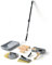 ROLLINGDOG Paint Roller Set - Paint Rollers and Trays Sets, Pole Sander, Extension Pole (24”-39”), Paint Brush and Oxide Mesh Sandpaper