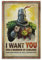 Solaire of Astora – Pop-Art-Poster für die Rekrutierung von Dark Souls, Video-Gaming-Poster für Zimmer, ästhetische Leinwand, Badezimmer-Kunst, Wanddekoration, Fotodrucke, 60 x 90 cm