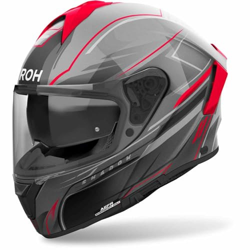 AIROH SPARK 2 SHADOW RED GLOSS S