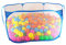 DRESSOOS 1Stk Ocean-Ball-Zelt Bällebad Zelt Ball Pool Zaun Blue