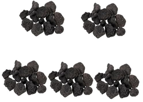 Toddmomy 5packungen Packung Mit Vulkanischen Steinen Für Aquarien Und Garten-Dekorationen Poröse Natürliche -Rock-Dekoration Für Töpfe Vasen Und Kreative Projekte
