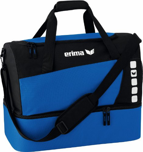 Erima Sporttasche Club 5 Sporttasche mit Bodenfach New Royal/Schwarz S