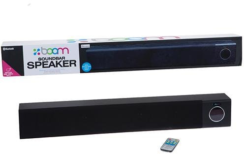 Boom Soundbar Speaker - Home Entertainment - Bluetooth Speaker - Compatible with Iphones