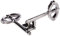 Bartl 515012 Huzzle Cast Key II - Hochwertiges Metall-Puzzle