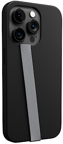 Phone Loops: Die Originale Phone Loop Fingerschlaufe für Mobiltelefone - Phone Loop für Handyhüllen - Halterung für Mobiltelefone - Fingerschlaufe für Handyhüllen (Holzkohle)