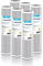 6x Wessper Cartouche Charbon Actif Bloc pour l'osmose inverse, l'eau alimentée par le pôle et la filtration des particules - 5 microns