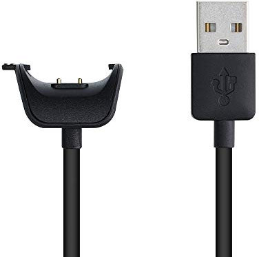 kwmobile Cable de carga compatible con Samsung Galaxy Fit 2 cable - Conector USB con base de conexión para smartwatch - 100
