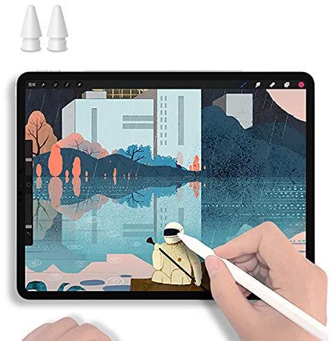 QYiD Write Like Paper Protector pour iPad Mini 7.9, Matte PET Drawing Writing Writing Feel Like Paper, Matowa folia TPU do pisania i rysowania jak après papier, kompatybilna z Apple Pencil & Face ID