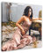 Schauspieler-Poster Kate Beckinsale 47, Leinwand-Poster, Wandkunst, Deko, Bild, Gemälde für Wohnzimmer, Schlafzimmer, Dekoration, 50 x 50 cm, Rahmen: