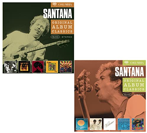 Santana - Original Album Classics Vol. 1 and Vol. 2 - Santana Greatest Hits Album Bundling
