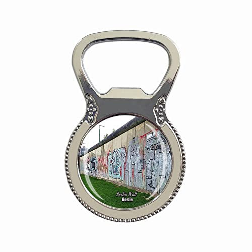 Berlin Wall Germany 3D Bier Flaschenöffner Kühlschrank Magnet Metall Glas Kristall Reise Souvenir Geschenk Heimdekoration