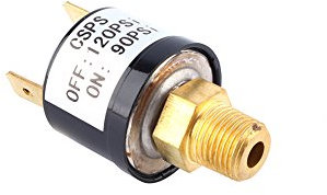 Pressostato, 1pc Pressostato del Compressore D'aria per Impieghi Gravosi, Regolatore di Pressione Dell'aria 90 120 Psi, Controllo Pressostato Facile Installare per il Controllo della Pompa della Po