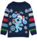 Blue's Clues and You Christmas Jumper Kids | Girls Boys Santa Hat Blue Puppy Festive Navy Knitted Sweater | Childrens TV Series Xmas Gifts 4-5 Years