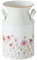 Milchkanne Babette Zink Höhe 21 cm weiß