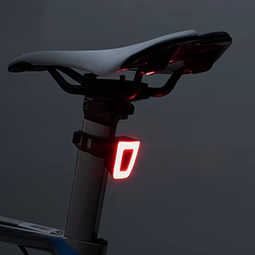TIORU Mni Bike Light Impermeable USB Recargable Casco Linterna Trasera para Bicicleta LED Seguridad Noche Montar Luz Trasera