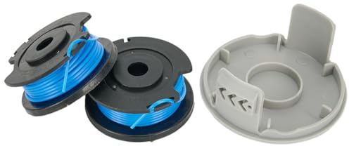 Bobine de rechange pour débroussailleuse Karcher LTR 18-30 RY124 2.444-016.0, 2 capuchons + 4 bobines de fil