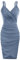 GRACE KARIN Business Kleid Damen blaugrau bleistiftkleid Knielang Retro Kleid CL1151-14 M