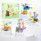 Ozeane Bausteine Set,4 Meeresorganismus mit Basis,626 PCS DIY Bauspielzeugsets Aquarium Baustein,Clownfische, Schildkröten,Krabben,Haie,Bauspielzeug Erwachsene Kinder für Schreibtisch Dekoration