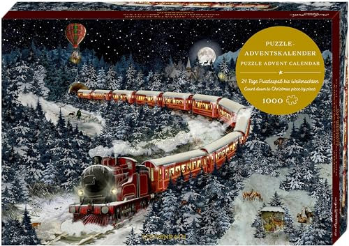 Puzzle-Adventskalender – Weihnachtsexpress