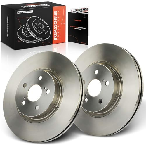 Frankberg Bremsscheibensatz inkl. 2x Bremsscheiben Vorne Belüftet Ø295mm Kompatibel mit A.v.e.n.s.i.s Station Wagon T25 A.v.e.n.s.i.s T25 Replace# 4351205050,4351205110