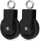 Seilrolle mit U Haltebügel, 360° Kabel Pulley, 2PCS Block Umlenkrollen,für Schaukelzubehör, Seilzug Fitness, Seilzug Fitness