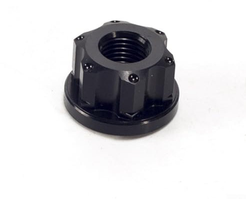 Premium M9 Bike Bicycles Track Wheel Nuts Locking & Slipping Steel Material (Black)