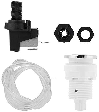 Nikou Luftschalter, Druckschalter PN Schalter Badewanne, Abfall, Müllwanne, Selbstsperrender Luftdruckschalter, Knopf, Luftschlauch, Mikroschalter