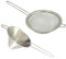 Fackelmann 9942750 Passoire Tamis en Inox, Passoire, Tamis pour Coulis, Tamis, Passoire Grillagée, Chinois Inox, Chinois Conique, Passoire Chinois, Acier Inoxydable, Argenté, 19 x 40 cm