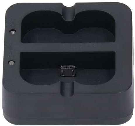 Ring Doorbell-Akkuladegerät mit Zwei Anschlüssen, Akkulade-Hub für Ring Video Doorbell 2/3/4, Ring Spotlight-Kamera und Stick-Up-Kamera