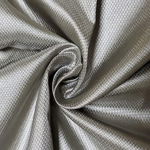 DZZTHSH EMF Blocker Faraday Fabric, EMI RFID Shielding Material for RF Signals Blocking, WiFi Cell Signal Shield, EMF Shielding Material for Micro-Wave Oven Router Curtains