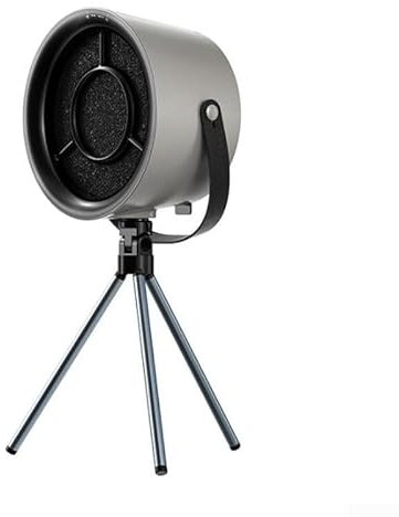 Campana extractora pequeña, mesa de comedor, campana extractora portátil, campana extractora pequeña para cocinas pequeñas o mesa de comedor (gris)