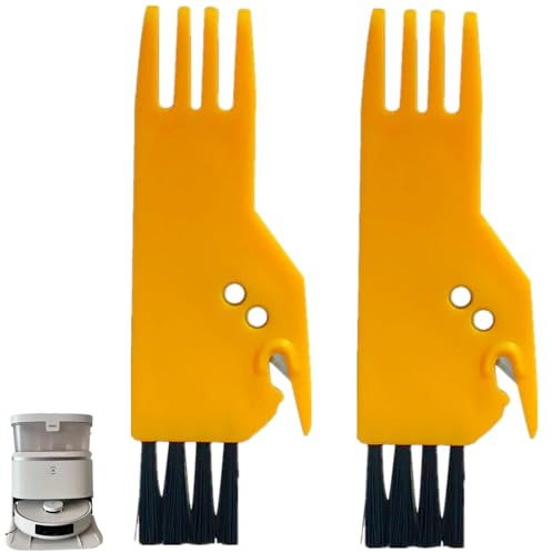 2 Pcs Handheld Vacuum Cleaner Brush Dust Brush Sweeping Robot Tool Cleaning Brush for Sweeping Robot