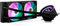VoltShine Kit de refrigeración líquida 240 LCD negro, con pantalla LCD, ideal para mejorar el rendimiento térmico en PC gaming y estaciones de trabajo.