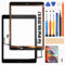 für iPad 6th Gen 2018 Bildschirm Ersatz - für iPad 6th 2018 9.7 Touchscreen Bildschirm A1893 A1954 Touch Screen Digitizer Glas Panneau Sensor Full Repair Kits (with Home Buttone) (Schwarz)