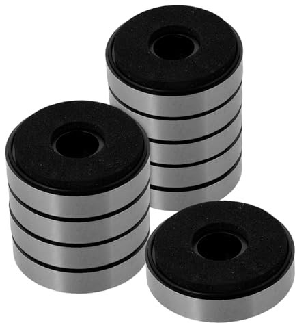 LABRIMP 10Pcs Speaker Isolation Feet Pads for Audio Devices Vibration Mats Base for Amplifiers Bookshelf Speakers Durable Material Easy