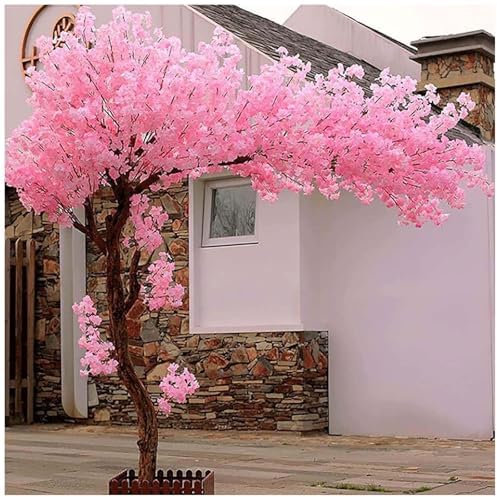 Árbol de cerezo artificial, hecho a mano, decoración floral para el hogar, boda, fiesta, jardín, oficina, decoración de Navidad