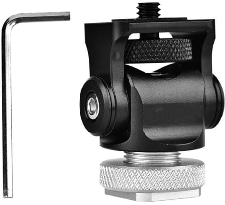 Hot Shoe Stand Aluminum DSLR Camera Tripod Damping with Adjustable Attenuation DSLR Tripod Attachment for Design and Use of Snail