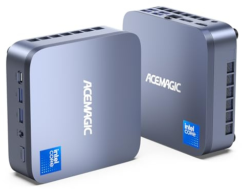 ACEMAGIC M5 Mini PC Intel Core i9 14900HX (fino a 5,8GHz,), 32GB DDR4 1TB | Mini Computer W-11 Pro, WiFi 6E, BT5.2,24C/32T,Triplo Display 4K, PC Desktop per Gli Sviluppatori