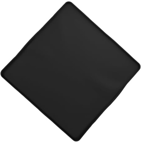 GARVALON Vasca di raccolta in silicone con bordo rialzato, 40 x 40 cm, antiscivolo, per deumidificatori e macchine da caffè, vaschetta di condensa flessibile per la protezione di piani di lavoro e