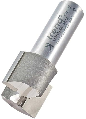 TREND 4/71X1/2TC TWO FLUTE 23MM DIA X 19MM CUT