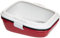 Ferplast Lettiera per Gatti con Setaccio e Cornice Contenitiva, Cassetta igienica per gatto, 55,5 x 43,5 x h 20,5 cm.