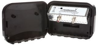 Antiference MHK1LTE 1 Way Variable Gain Masthead Amplifier and Power Supply - Black