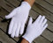 Adult's Stitched 100% Soft White Cotton Gloves Medium x10 Pairs by The Healthy House Ltd