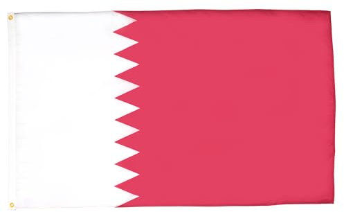 AZ FLAG - Bandera Baréin - 150x90 cm - Bandera Bareiní 100% Poliéster ligero Con Ojales de Metal integrados - 80g
