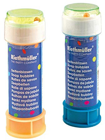 Amscan 3682 - Seifenblasenröhrchen, 2 Stück, je 60 ml