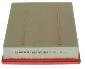 Bosch S0099 Car Air Replacement Filter | Separates Particles from the Air Intake - Moisture-resistant plus High Tensile Strength