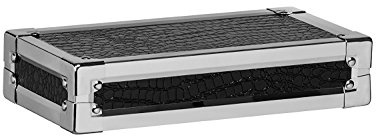 Premier Housewares Stainless Steel Crocodile Effect Wall Shelf, 41 cm