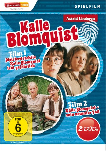 Astrid Lindgren: Kalle Blomquist: Kalle Blomquist lebt gefährlich / Kalle Blomquist ... [2 DVDs]